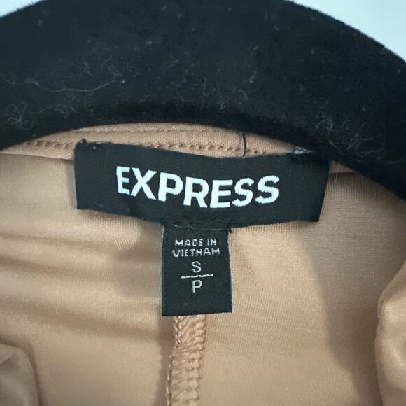 EXPRESS Rust Ruffle Accent Blouse Womens S Western V Neck Dolman Sleeve - Picture 2 of 10